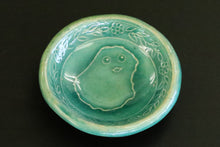 画像をギャラリービューアに読み込む, 小皿「ナウルくん」(緑色)<神奈備工房 - cannabi - >