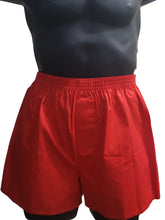 画像をギャラリービューアに読み込む, 稲田布帛工業所 赤のトランクス M/L/LL 日本製