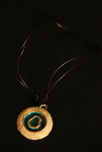 画像をギャラリービューアに読み込む, ネックレス「ナウル島」（オーシャンブルー）<神奈備工房 - cannabi - >
