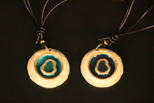 画像をギャラリービューアに読み込む, ネックレス「ナウル島」（オーシャンブルー）<神奈備工房 - cannabi - >
