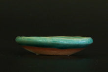画像をギャラリービューアに読み込む, 小皿「ナウルくん」（緑色）<神奈備工房 - cannabi - >
